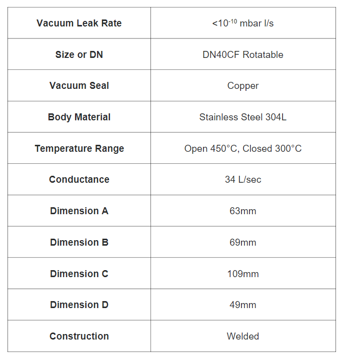 全金属角阀 ZCR40RL产品规格