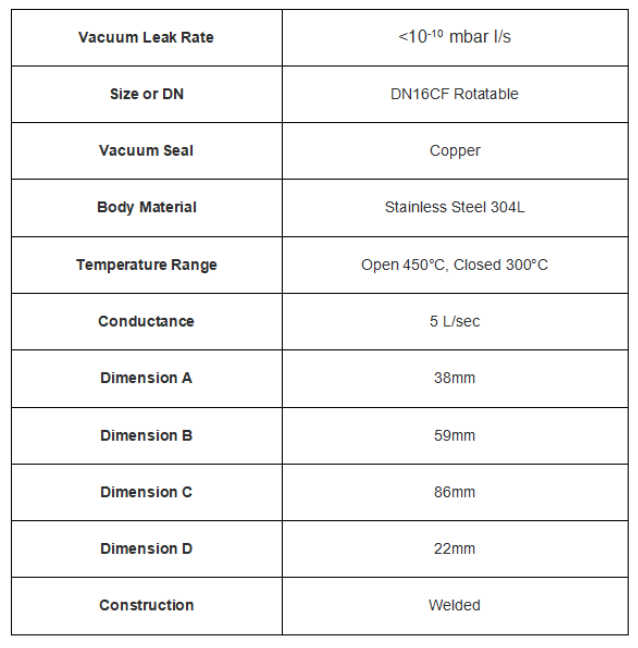全金属角阀 ZCR20R产品规格