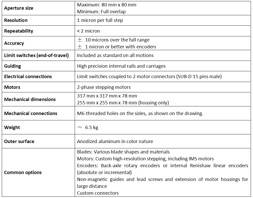 IB-C80-AIR技术参数