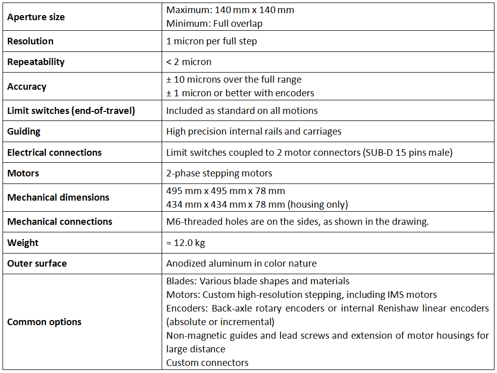 IB-C140-AIR技术参数