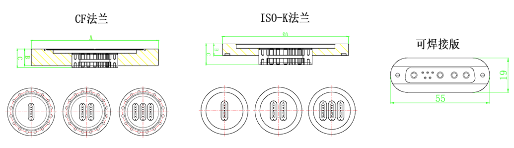 9W4高功率馈通