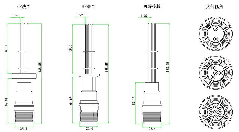 MS-HV12K高压馈通