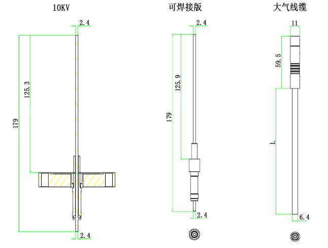 10KV高压馈通